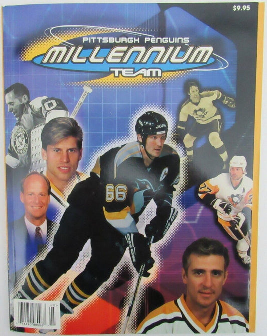 2000-2001 Pittsburgh Penguins "Millennium Team"  Yearbook 165079