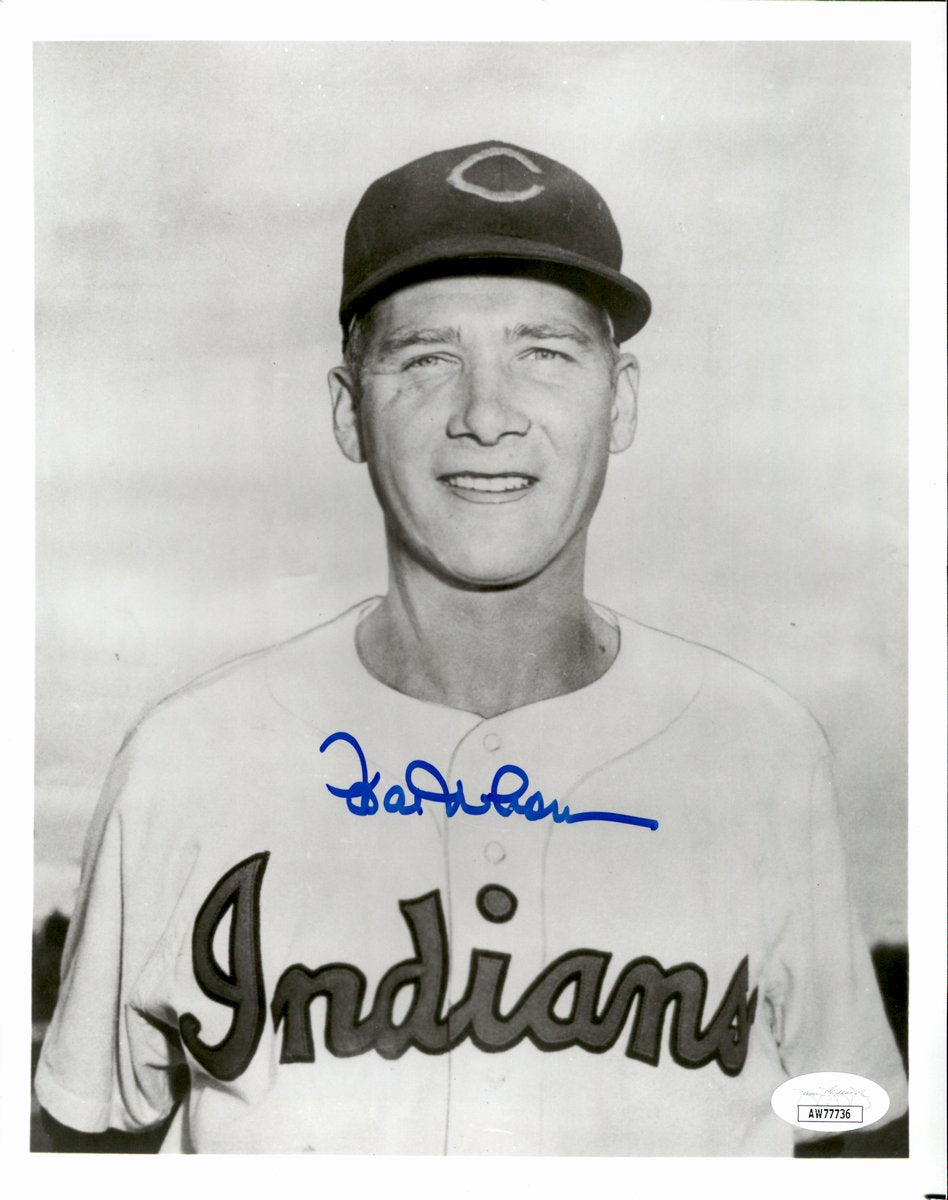 Hal Newhouser HOF Signed/Autographed 8x10 Photo Cleveland Indians JSA 191194