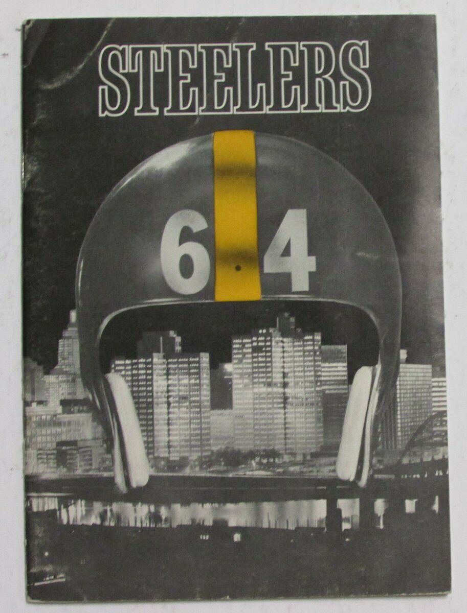 1964 Pittsburgh Steelers Media/Press Guide 146464