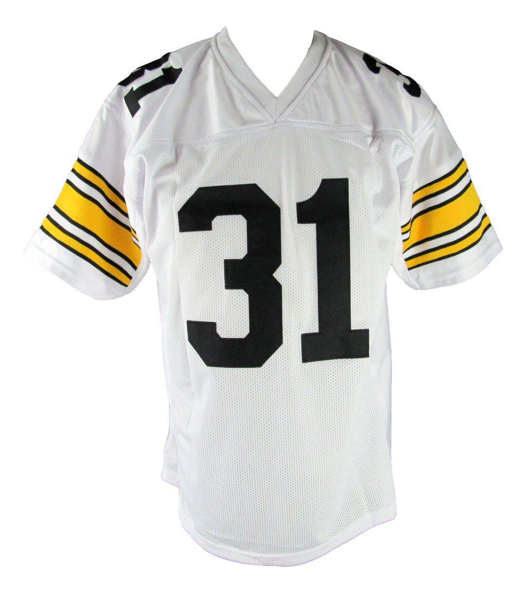 Donnie Shell HOF Signed/Inscribed Steelers Custom Jersey JSA 160494