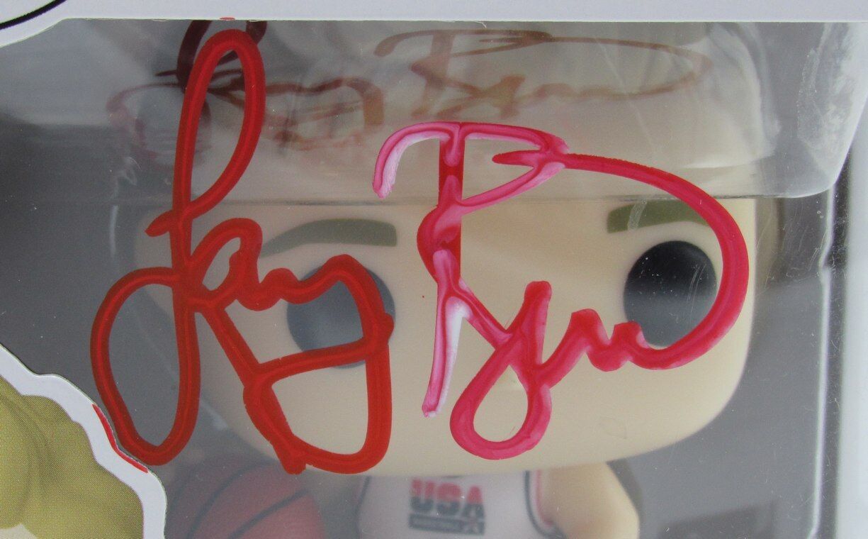 Larry Bird HOF Autographed Funko Pop! Figurine #110 Celtics PSA/DNA 179138