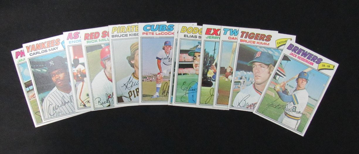 1977 Topps Baseball Complete Set #1-600 Ryan Dale Murphy RC Dawson RC 184942