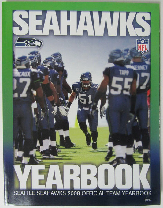 2008 Seattle Seahawks NFL Football Official Team Yearbook 145947