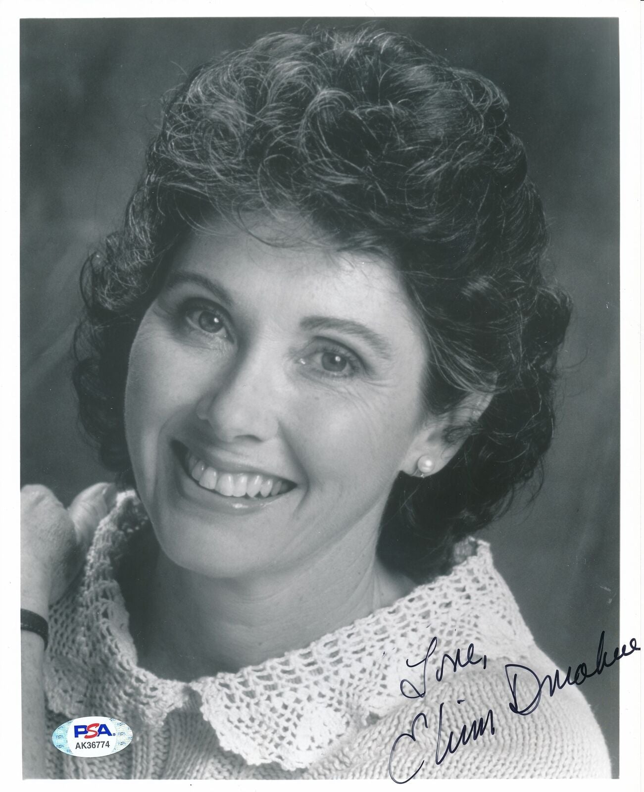 Elinor Donahue "Star Trek" Autographed/Inscribed 8x10 B/W Photo PSA/DNA