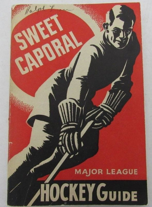 1940-41 Sweet Caporal Hockey Guide 151 Pages of Stats and Pictures  129482