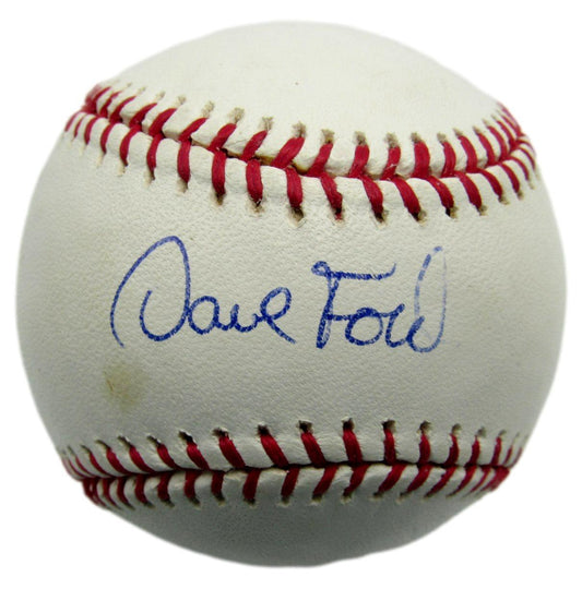 Dave Ford Autographed Rawlings OML Baseball Baltimore Orioles JSA
