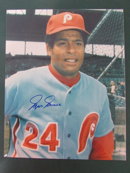 Byron Browne Phillies Signed/Autographed 8x10 Photo PASS 127500