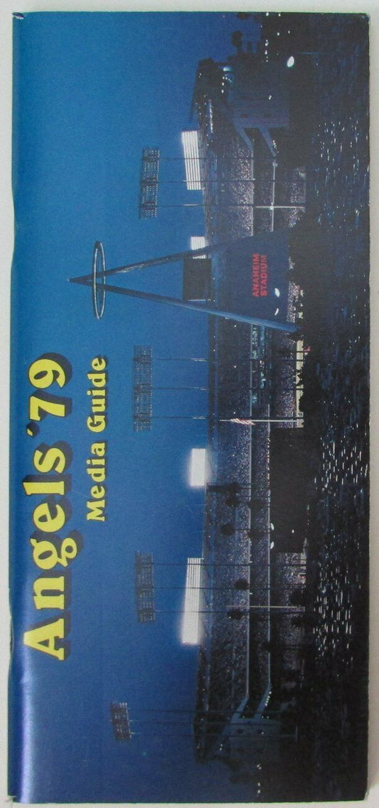 1979 California Angels Media/Press Guide with Nolan Ryan 155227