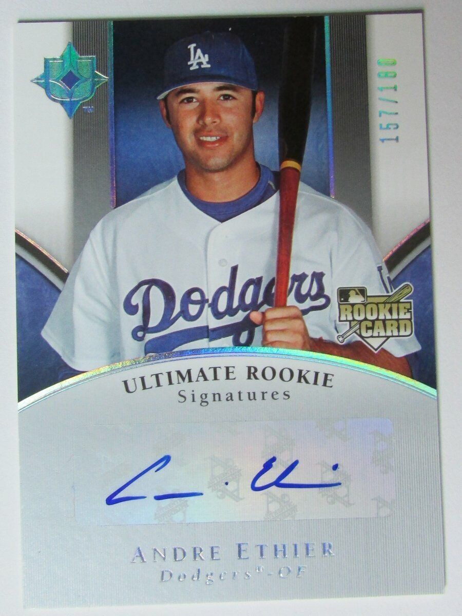 2006 Ultimate Coll. Andre Ethier Dodgers Auto Issue  #103 Serial #157/180 147472