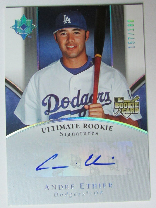 2006 Ultimate Coll. Andre Ethier Dodgers Auto Issue  #103 Serial #157/180 147472