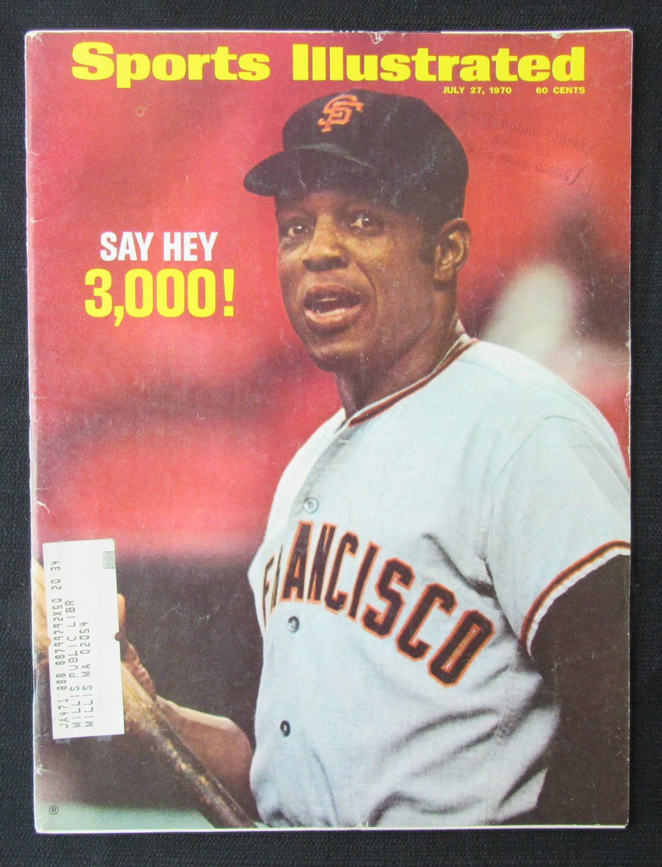 July 27, 1970 Willie Mays HOF San Francisco Giants Sports Illustrated 181371