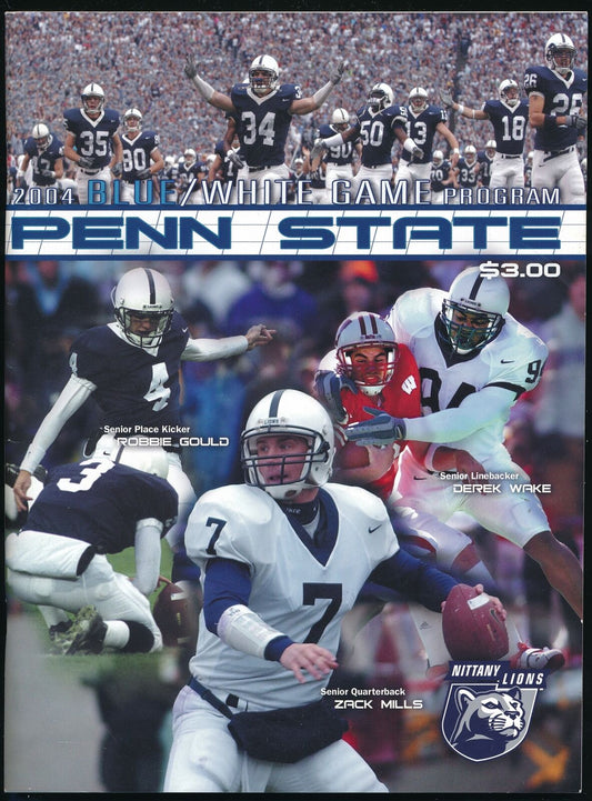 2004 Penn State Blue/White College Football Game Program