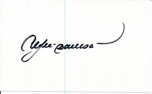 Andre Dawson HOF Montreal Expos Signed/Autographed 3x5 Index Card 163942