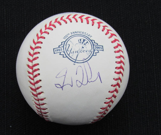 Dave LaPoint Signed/Auto Yankees 100th OML Baseball JSA 186606