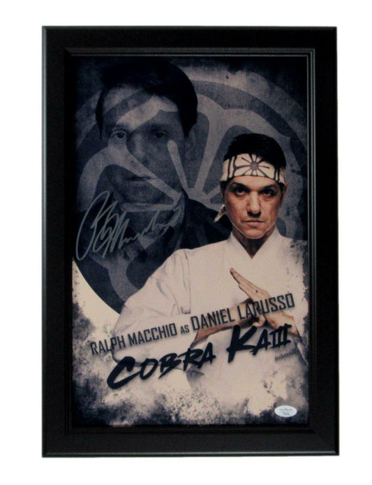 Ralph Macchio "Cobra Kai" Signed/Autographed 11x14 Photo Framed JSA 164780