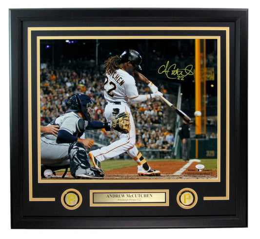 Andrew McCutchen Signed/Auto 16x20 Photo Pittsburgh Pirates Framed JSA 190253