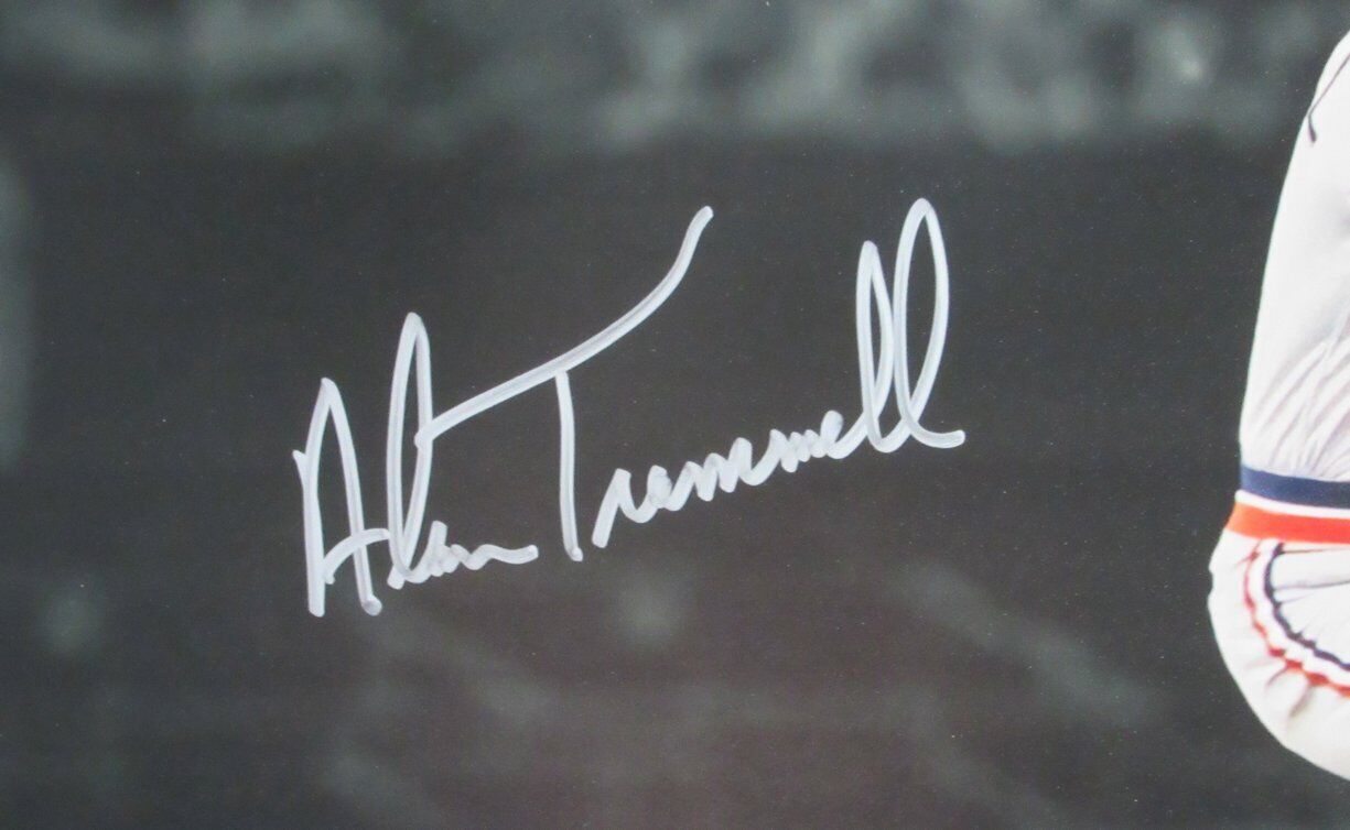 Alan Trammell HOF Autographed 16x20 Photo Detroit Tigers JSA