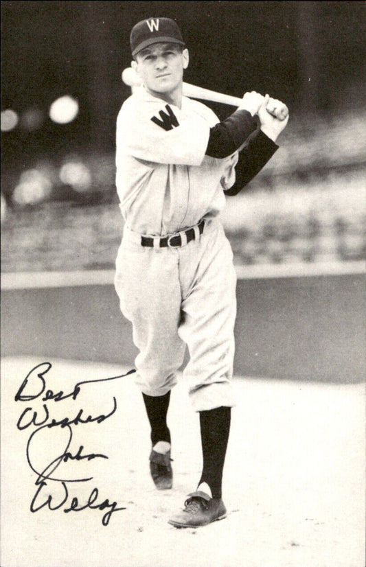 Johnny Welaj Senators d. 2003 Signed/Autographed 3x5  Photo 179314