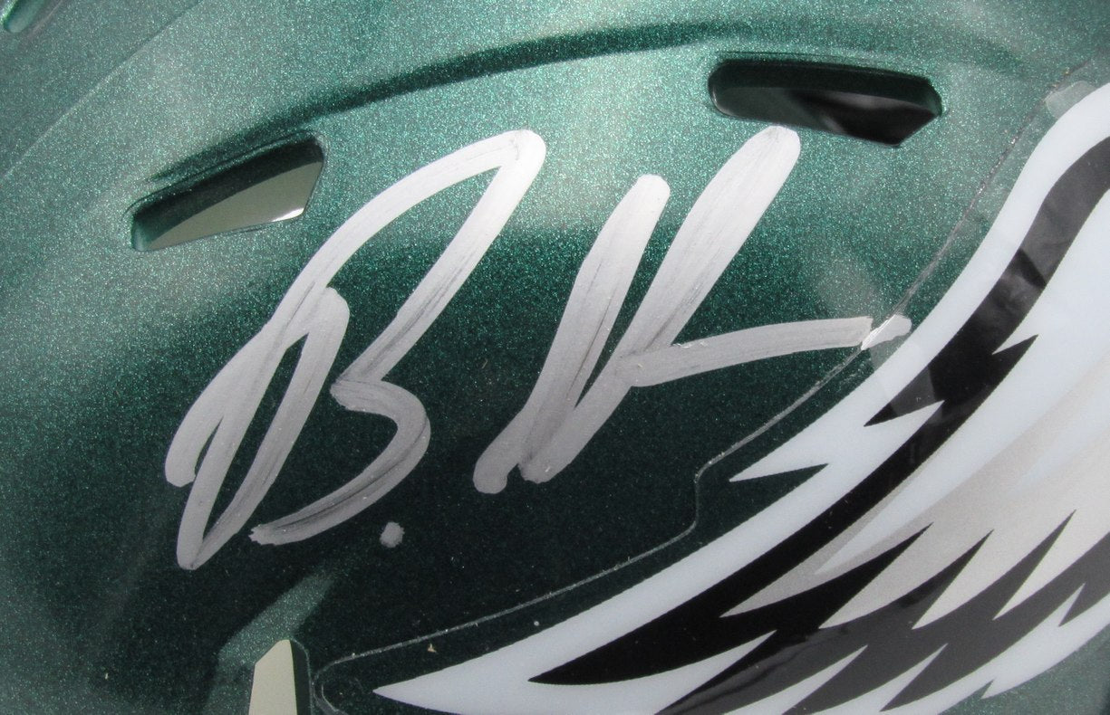 Brandon Graham Autographed Eagles Speed Mini Football Helmet Beckett 193073