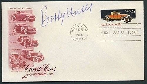 Bobby Unser Racing Autographed/Signed First Day Cover FDC Cachet JSA 121247