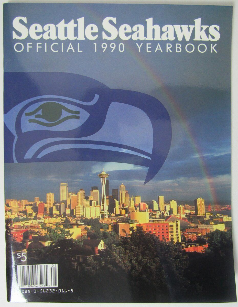 1990 Seattle Seahawks NFL Football Official Team Yearbook 145933