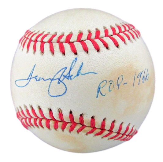 Tommy Helms Autographed/Inscribed "ROY - 1966" ONL Baseball Reds JSA 182611