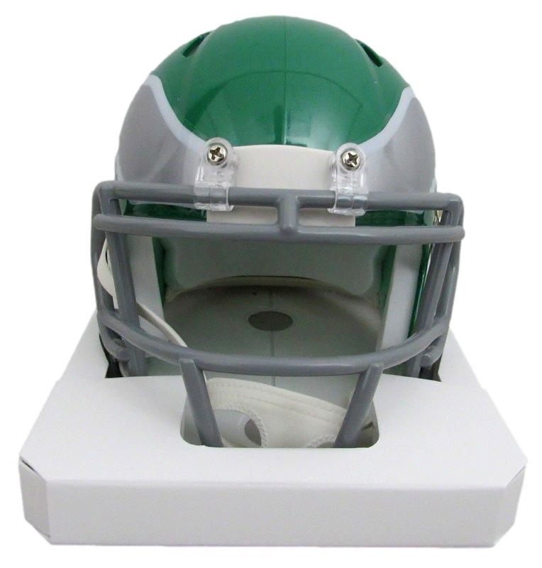 Jordan Mailata Autographed Mini Kelly Green Football Helmet Eagles JSA 183545