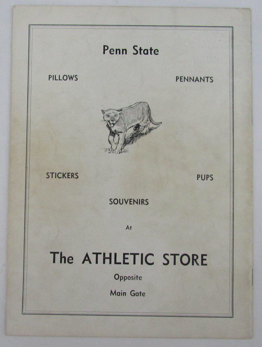 1942 Penn State Nittany Lions vs. Colgate College Football Program 137544