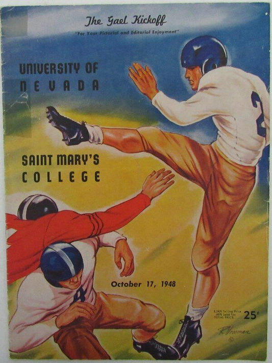 1948 Univ of Nevada vs. Saint Mary's College Football Program 143579