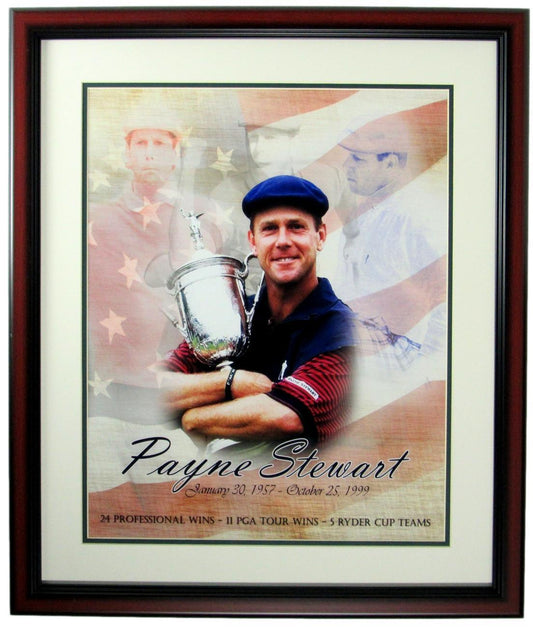 Payne Stewart PGA Champ Unsigned 16x20 Photo Framed 158055