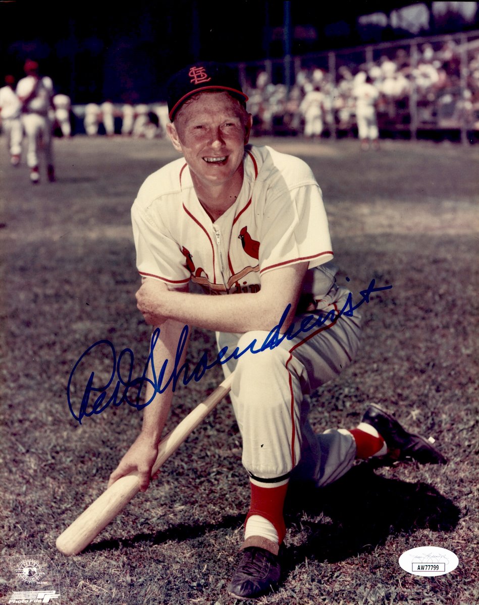 Red Schoendienst HOF Signed/Auto 8x10 Photo St. Louis Cardinals JSA 191139