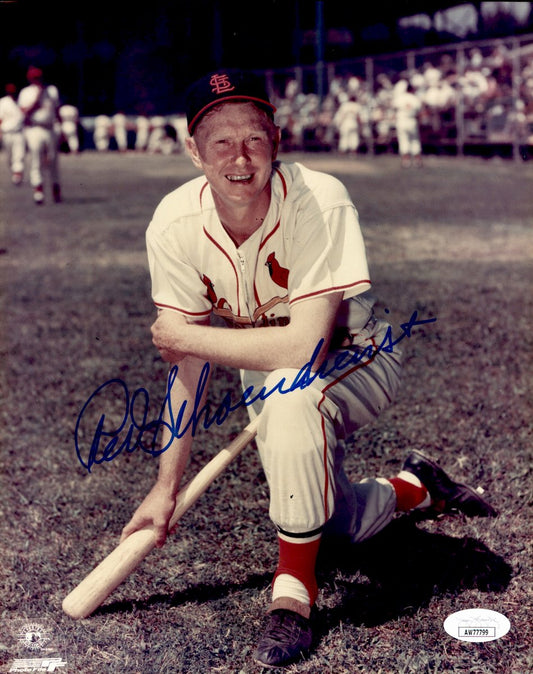Red Schoendienst HOF Signed/Auto 8x10 Photo St. Louis Cardinals JSA 191139