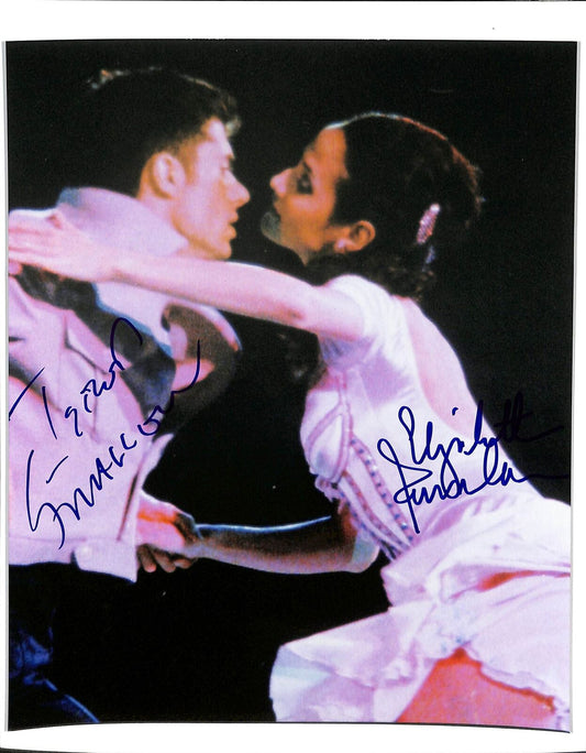 Punsalan and Swallow 5X US Ice Dancing Champs Signed 8x10 Photo 170797