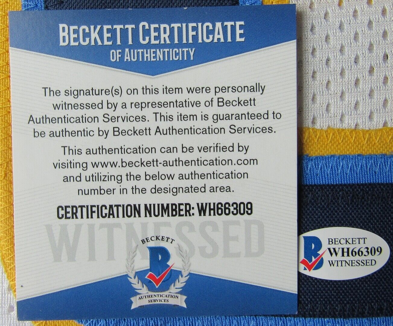 Antonio Gates Signed/Autographed Chargers Custom Jersey Beckett 158685