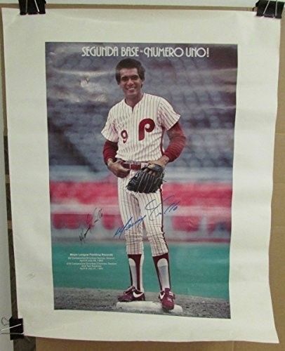 Manny Trillo Philadelphia Phillies Signed/Autographed 22x27 Poster 126537