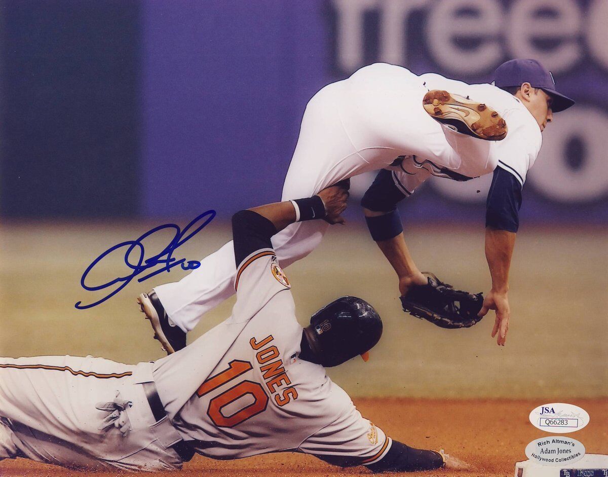 Adam Jones Baltimore Orioles Autographed/Signed 8x10 Color Photo JSA 136797