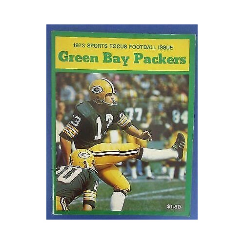 1973 Sports Focus Football Yearbook Green Bay Packers 123032