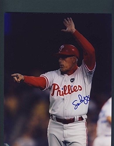 Sam Perlozzo Philadelphia Phillies Signed/Autograhped 8x10 Photo 126065