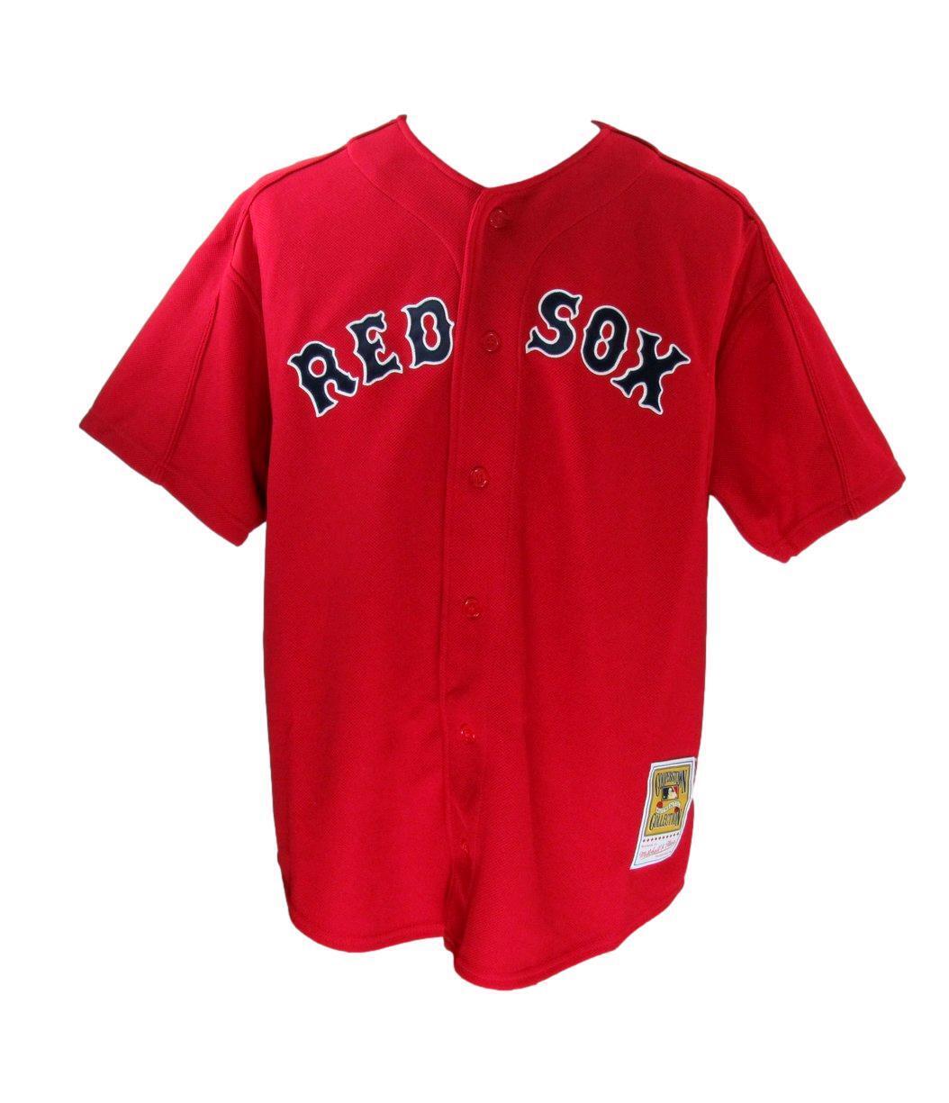 David Ortiz HOF Autographed Mitchell & Ness Jersey Red Sox Beckett 177075