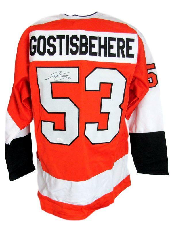 Shayne Gostisbehere Philadelphia Flyers Autographed/Signed Jersey JSA 130582