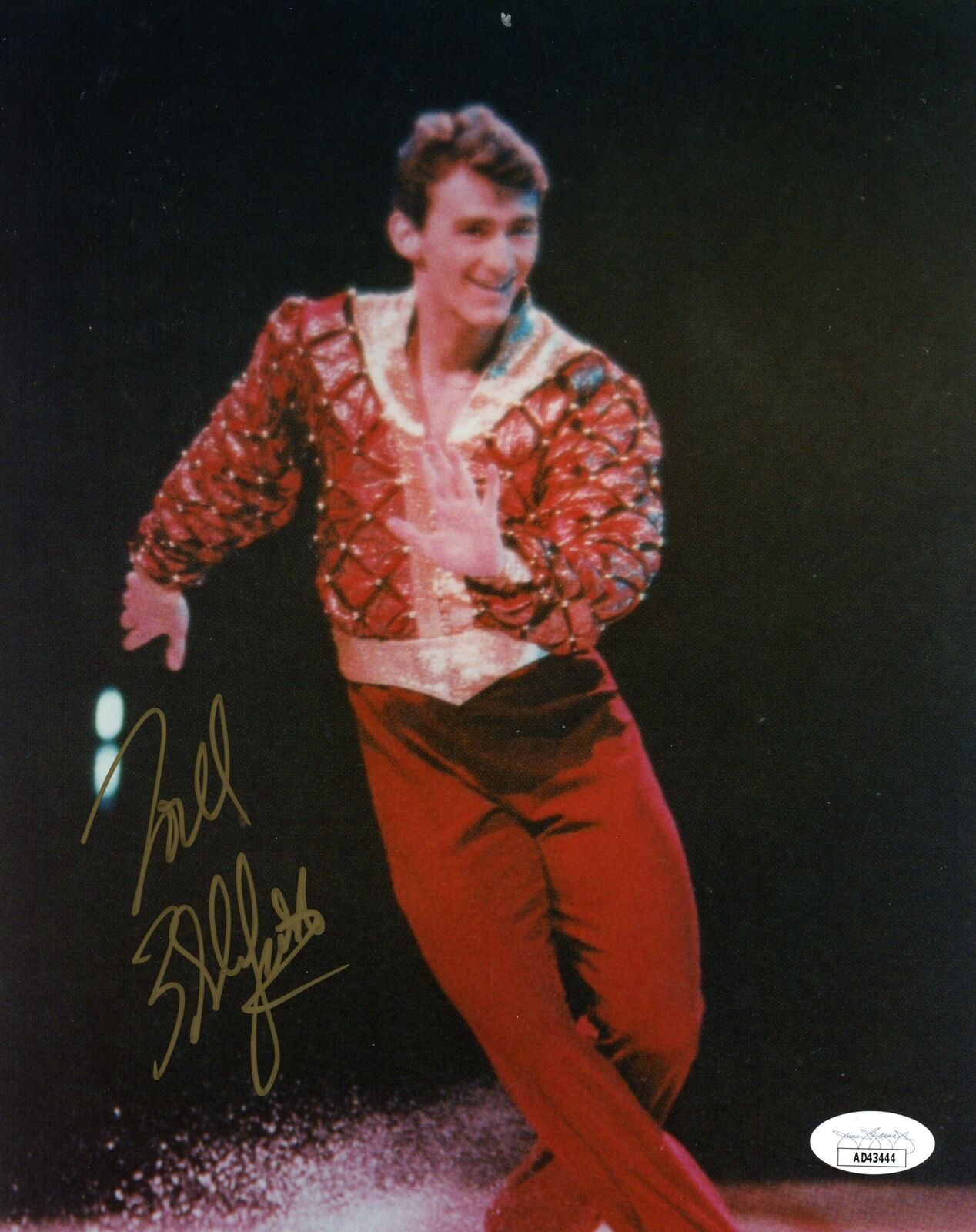 Todd Eldredge Autographed 8x10 Photo Olympic USA Figure Skating JSA