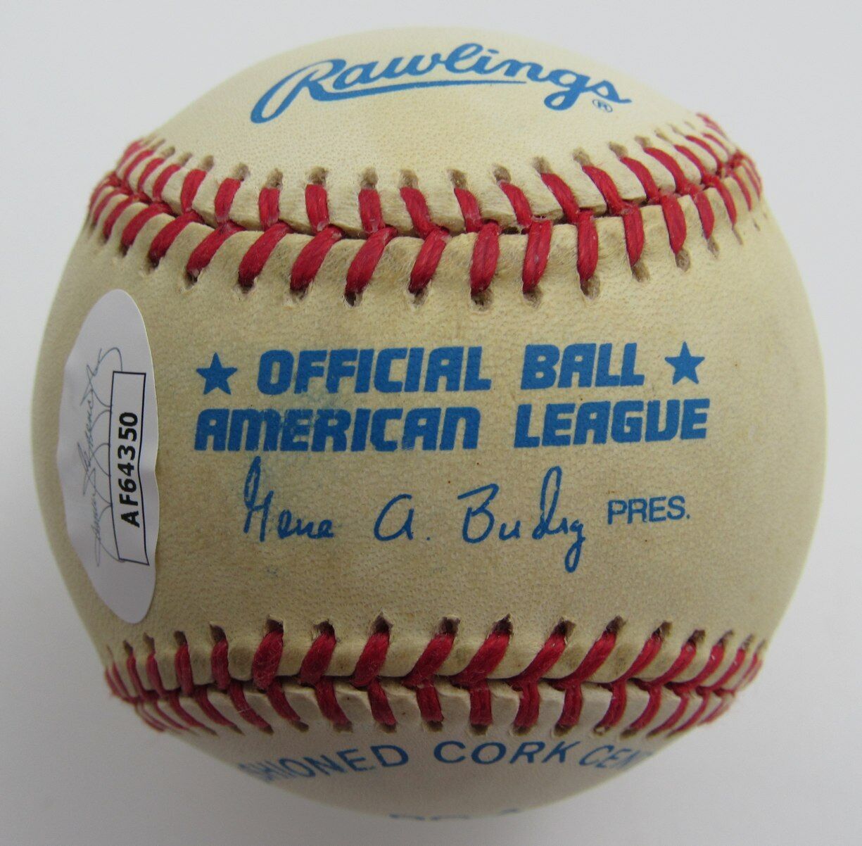Hoyt Wilhelm HOF Autographed OAL Baseball Chicago White Sox JSA