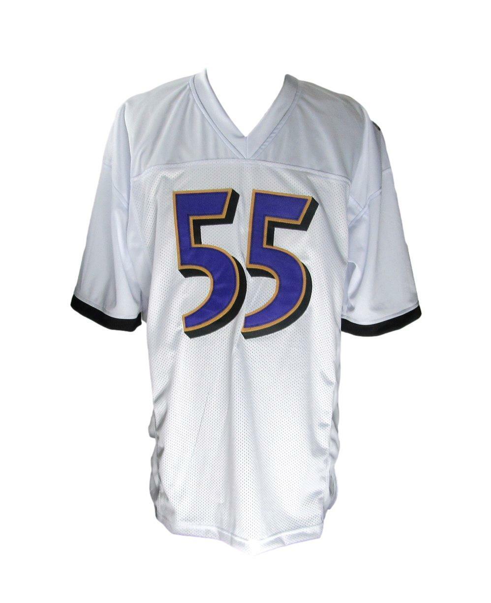 Terrell Suggs Signed/Auto Baltimore Ravens Custom Football Jersey JSA 166004