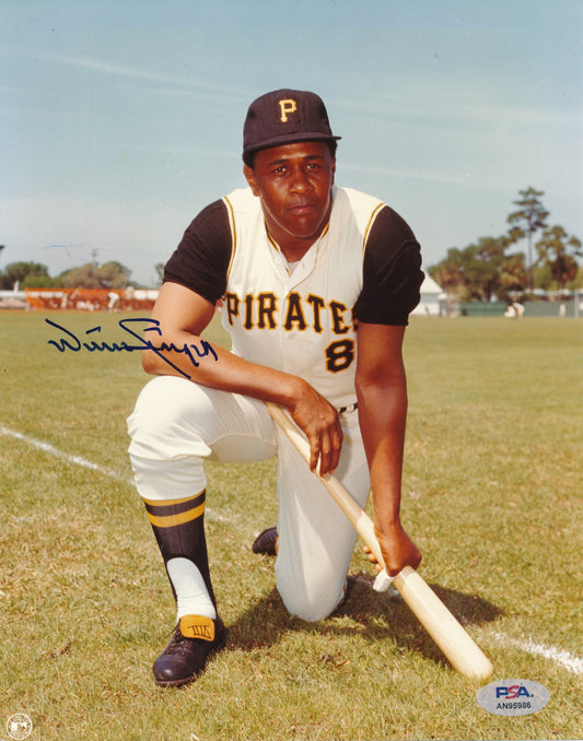 Willie Stargell HOF Signed/Auto 8x10 Photo Pittsburgh Pirates PSA/DNA 192047