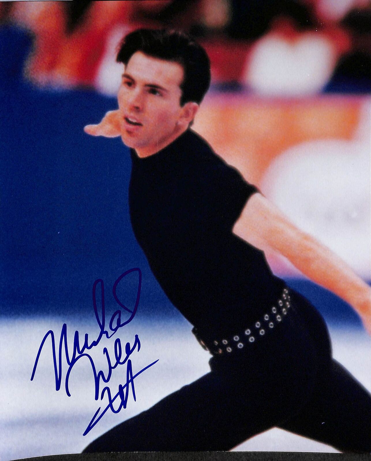 Michael Weiss US Men's Figure Skater Signed 8x10 Photo 170780