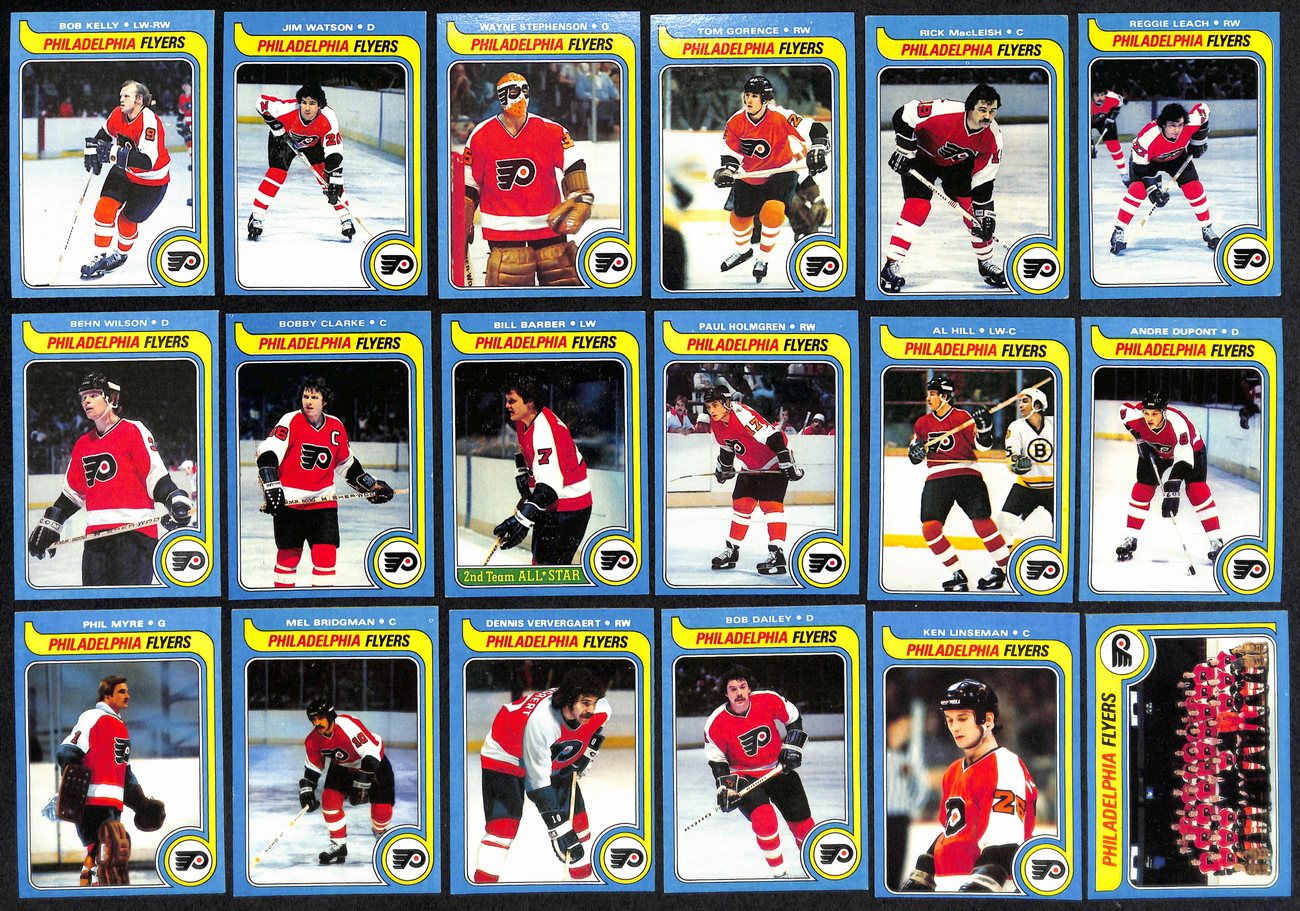 1979-80 Topps Hockey Philadelphia Flyers Complete Team Set (20/20) Cards 189206