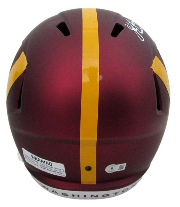 John Riggins HOF Autographed Full Size Speed Replica Helmet Commanders Beckett