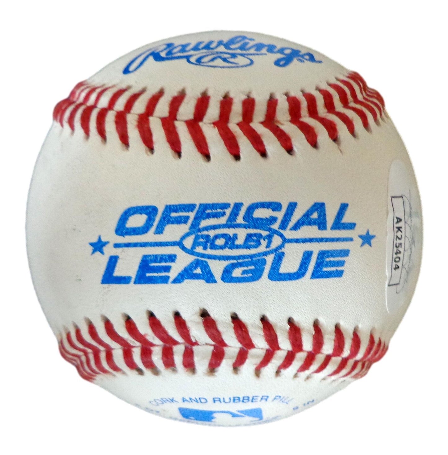 Marvin Jones Autographed OAL Baseball Negro League Burlington Bees JSA 179596