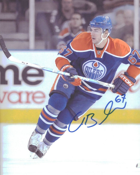 Gilbert Brule Edmonton Oilers Signed/Autographed 8x10 Photo 152670