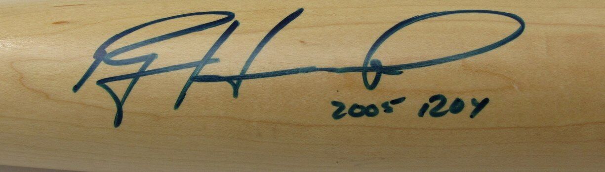 Ryan Howard Autographed/Inscribed X Bat Player Model Phillies JSA 180926